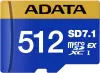 Карта памяти A-Data Premier Extreme microSDXC SD7.1 512GB UD512GEX3L1-C icon