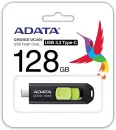 USB Flash A-Data UC300 128GB (черный/зеленый) фото 3
