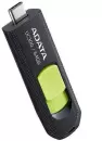 USB Flash A-Data UC300 32GB (черный/зеленый) icon 2