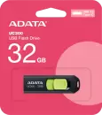 USB Flash A-Data UC300 32GB (черный/зеленый) icon 3