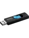 USB-флэш накопитель A-Data UV220 64GB (черный/голубой) фото 2