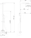Душевая система Abber Daheim AF8220NGL icon 3