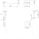 Душевая система Abber Weiss Insel AF8052W icon 3
