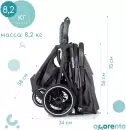 Детская прогулочная коляска Acarento Antero Black / AS121 (черный) icon 3