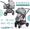 Детская универсальная коляска Acarento Essenza Light Grey / AS310 (светло-серый) icon 7