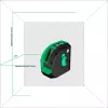 Лазерный нивелир ADA Armo 2D Green Professional Edition фото 3
