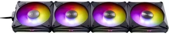 Комплект вентиляторов для корпуса с контроллером ADATA XPG Hurricane MAG 120 ARGB PWM (черный) icon