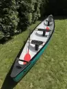 Моторно-гребная лодка Априла Ислочь (зелено-голубой) icon 3