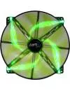 Вентилятор Aerocool Silent Master Green LED 20cm фото 2