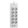 Сетевой фильтр Agni TP-FO4U10E-С-2m-white (2м, 10 розеток, белый) icon