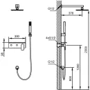 Душевая система Ahti Imatra IM305100 icon 5