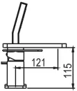 Смеситель Ahti Naantali NT401001 icon 3