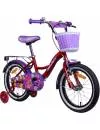 Детский велосипед AIST Lilo 16 2020 (бордовый/фиолетовый) фото 2