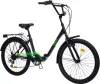 Велосипед AIST Smart 24 2.1 2022 (черный/зеленый) фото 2