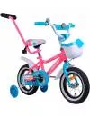 Велосипед детский AIST Wiki 12 (розовый/бирюзовый, 2019) фото 2