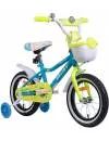 Велосипед детский AIST Wiki 14 (бирюзовый/салатовый, 2019) фото 2