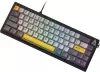 Клавиатура Ajazz AK650 Wired (серый/белый/желтый, Ajazz Bright Moon) фото 3