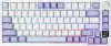 Клавиатура Ajazz AK820 Pro (белый/фиолетовый, Ajazz Flying Fish) фото 5