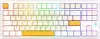 Клавиатура Ajazz AK870 V2 (желтый/белый, Ajazz Daydream) icon