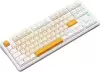 Клавиатура Ajazz AK870 V2 (желтый/белый, Ajazz Daydream) фото 3