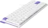 Клавиатура Ajazz NKL61 (белый/фиолетовый, Low Profile Switch) фото 4