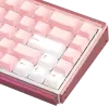 Клавиатура Akko Ray68 HE Magnetic Misty Pink & White (Akko AstroAim Magnetic, нет кириллицы) фото 2