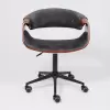 Офисное кресло AksHome Angara (темно-серый, черный) icon 4