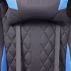Кресло AksHome Axel (черный/синий) фото 7