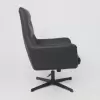 Офисное кресло AksHome Hudson (экокожа, черный PU-24/черный) icon 3