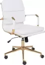 Офисное кресло AksHome Indigo LB (белый/золотой) icon