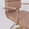 Офисное кресло AksHome Indigo LB (кофейный/золотой) icon 3
