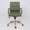 Офисное кресло AksHome Indigo LB (зеленый/золотой) icon 3