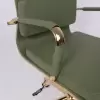Офисное кресло AksHome Indigo LB (зеленый/золотой) icon 7