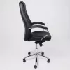 Офисное кресло AksHome Kapral (натуральная кожа, черный) фото 3
