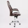 Офисное кресло AksHome Kapral (натуральная кожа, коричневый) фото 3