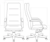 Офисное кресло AksHome LEON ECO (белый) фото 2