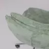 Кресло офисное AksHome Lola (зеленая рогожка GY91-14/хром) icon 7
