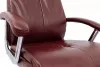 Кресло AksHome Marsel Chrome Eco (коричневый бриллиант) фото 6