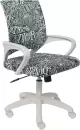 Офисное кресло AksHome Ricci New White (черно-белый диор) icon