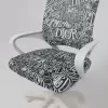 Офисное кресло AksHome Ricci New White (черно-белый диор) icon 2