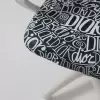 Офисное кресло AksHome Ricci New White (черно-белый диор) icon 7