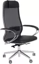 Офисное кресло AksHome SynchroSit NL-SL1 (сетка/экокожа, черный) icon