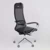 Офисное кресло AksHome SynchroSit NL-SL1 (сетка/экокожа, черный) icon 5