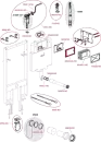 Система инсталляции для унитаза Alcaplast AM1101/1200 фото 3