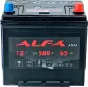 Аккумулятор ALFA Asia JR 580A (65Ah) фото 3