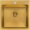 Кухонная мойка ALLBA 500x500 Gold PVD Decor icon