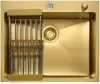 Кухонная мойка ALLBA 600x500 Gold Decor icon