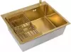 Кухонная мойка ALLBA 600x500 Gold Decor фото 2