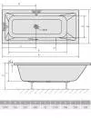 Акриловая ванна Alpen Mimoa 170x75 фото 2