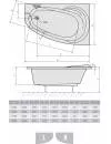 Акриловая ванна Alpen Naos 150x100 L фото 2